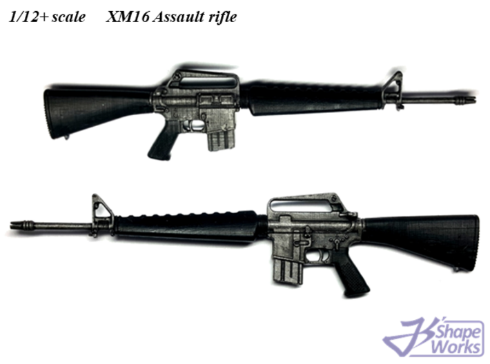 1/9 M16 Assault rifle (model 602) 3d printed