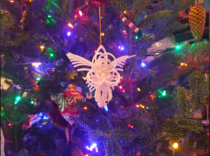 Angel Ornament 5 3d printed 