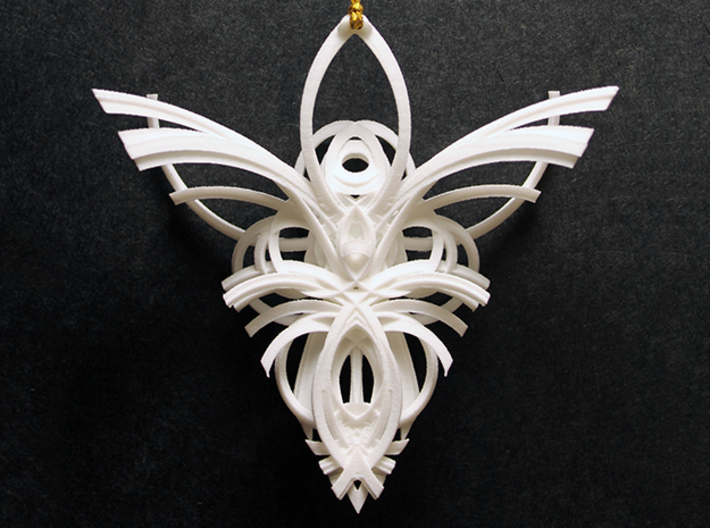 Angel Ornament 6 3d printed 