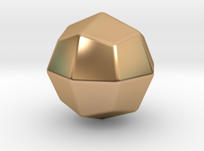 Deltoidal Icositetrahedron - 10 mm - rounded V2 3d printed