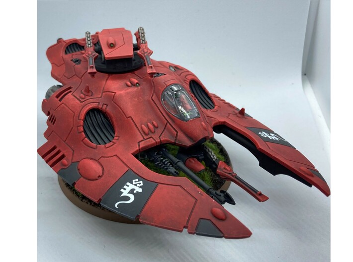 Wave Turret Magnetized 3d printed 