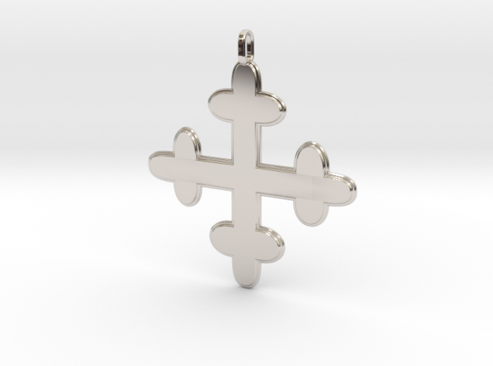croix des templiers - Templar cross 3d printed