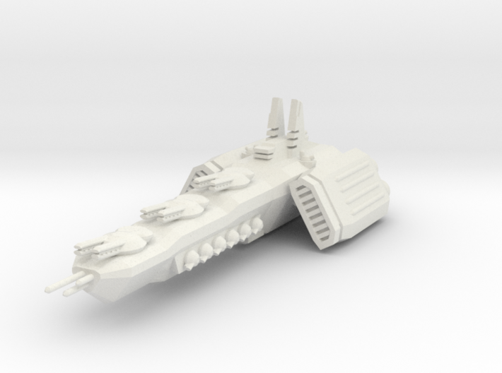 Planetborn Turreted Heavy Cruiser 3d printed