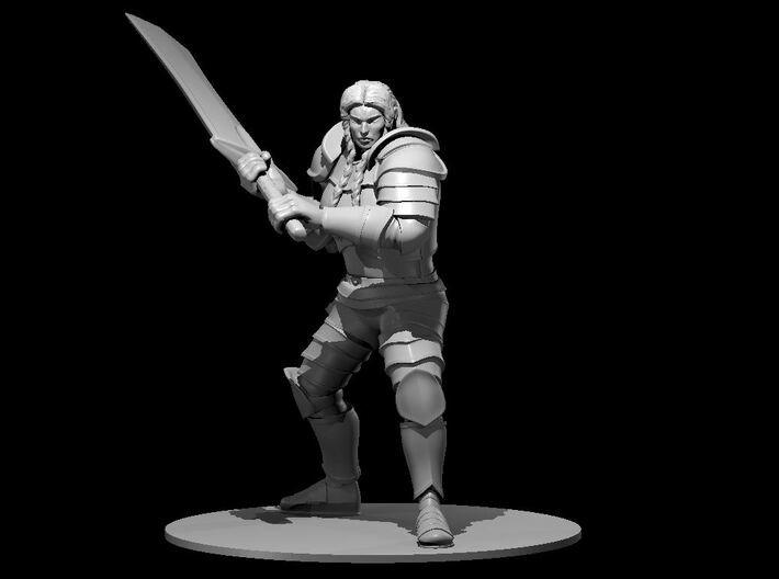Fire Giant Female 3d printed