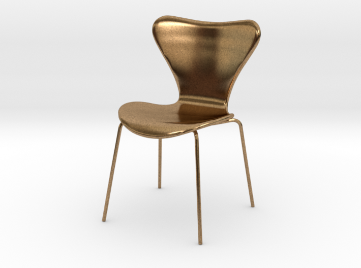 Fritz Hansen Series 7 Chair - 6.8cm tall 3d printed