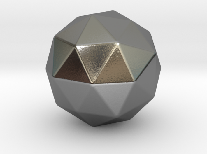 Pentakis Dodecahedron - 10mm - Round V2 3d printed