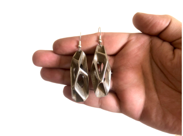 Moonstones Earrings 1 Pair 3d printed 