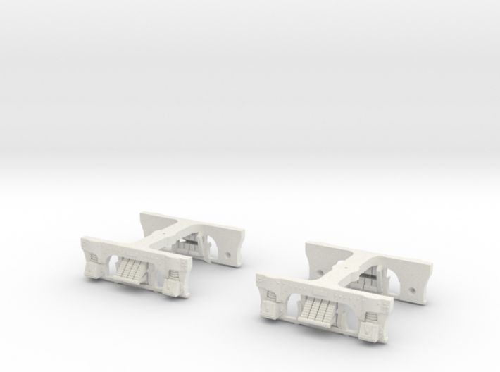 LIRR T-54 Truck (Two Pack HO) 3d printed