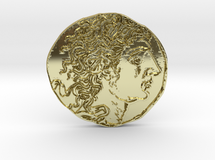 Faux Ancient Coin Barter &amp; Trade for Golden Age XL 3d printed