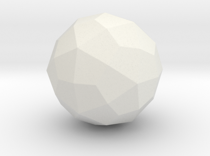 Deltoidal Hexecontahedron - 1 Inch - Round V1 3d printed