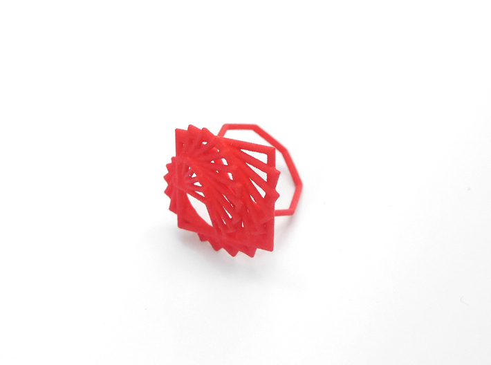 Arithmetic Ring (Size 8) 3d printed