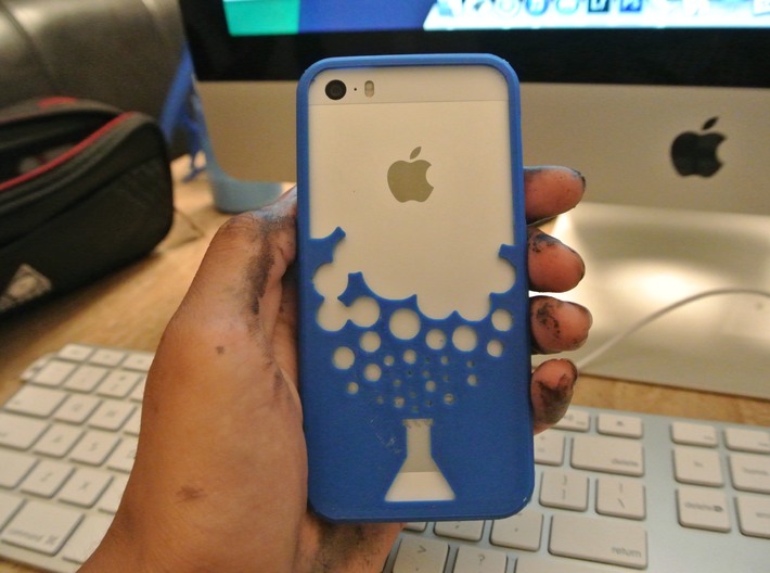 IPhone 5S Case Reaction 3d printed 