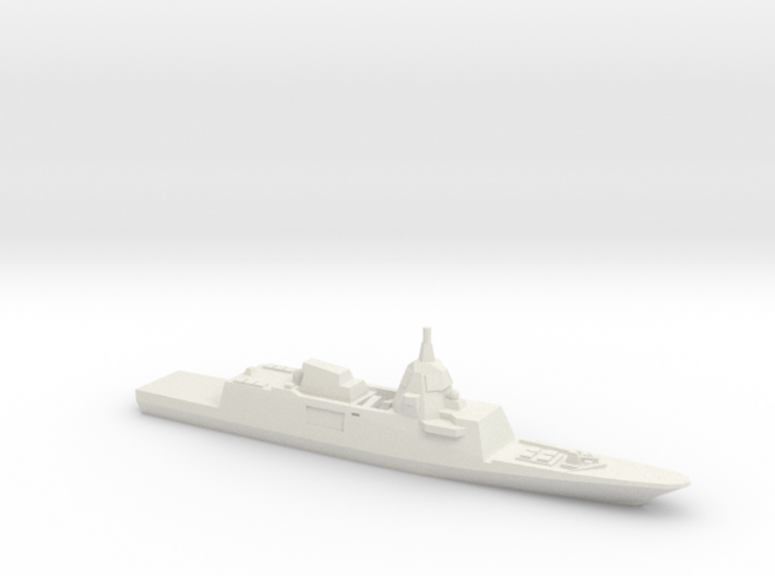 DCNS FREMM-ER Concept (2012 Design), 1/1250 3d printed