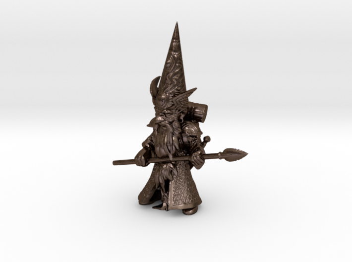 12&quot; Guardin'Gnome with Spear 3d printed