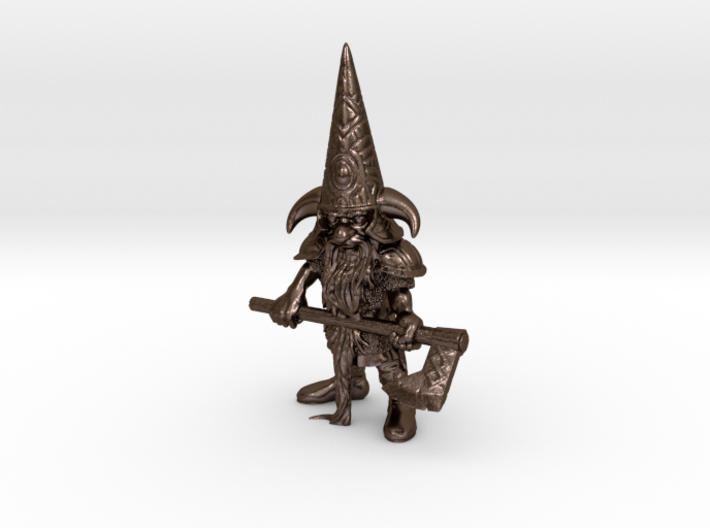 18&quot; Guardin'Gnome with Axe 3d printed