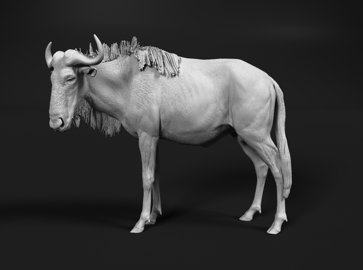 Blue Wildebeest 1:45 Standing Male 3d printed