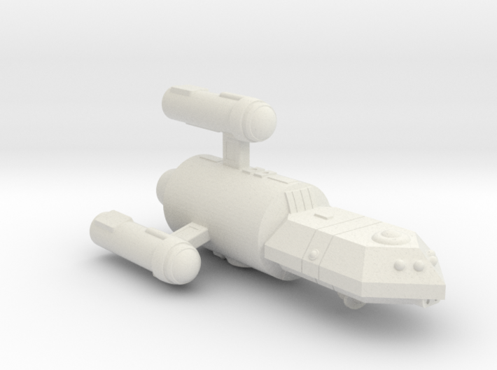 3125 Scale Federation Police Frigate (Masterson) 3d printed