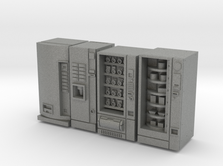 Four Vending Machines 1/24 scale 3d printed