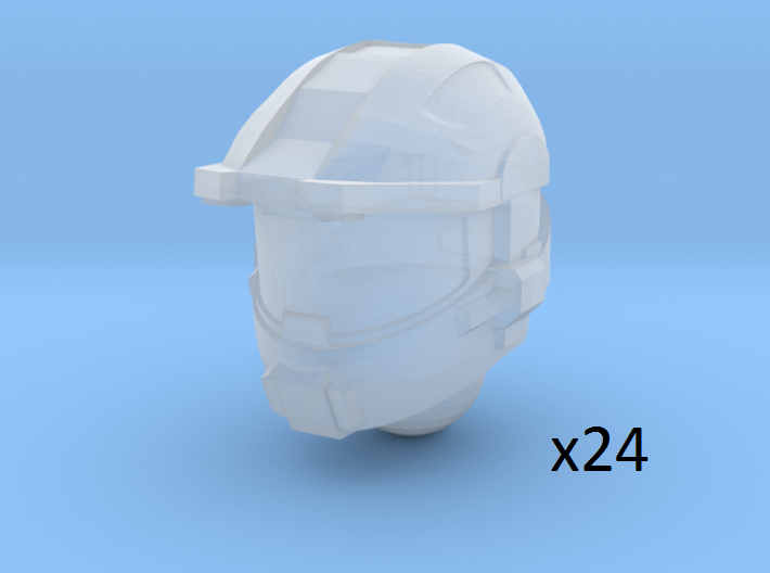 28mm Master chief helmet 3d printed 
