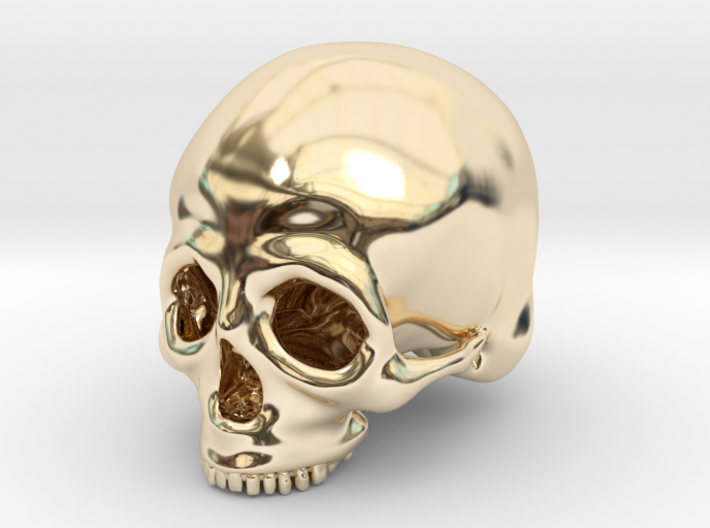 Skull Deko (big) 3d printed