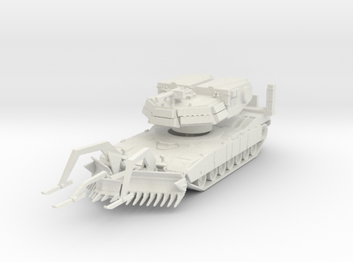 M1150 ABV Abrams (Plow) 1/72 3d printed