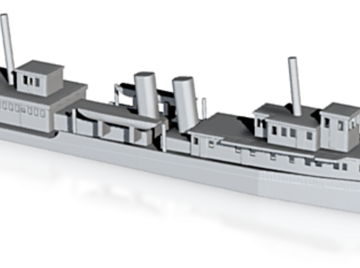 1/350 Scale USS Luzon River Gun Boat 3d printed