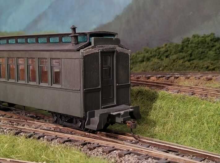 On30 Closed RPO End 3d printed Required modification to Bachmann carriage.