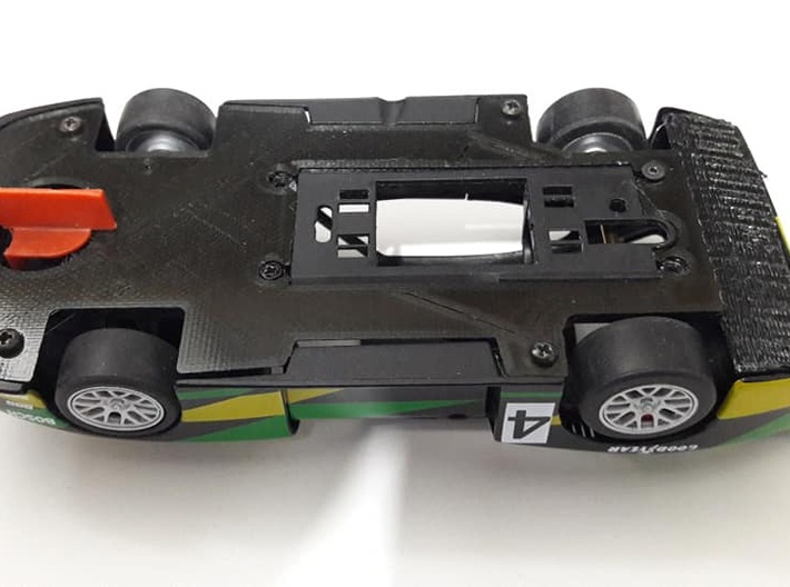 Chassis for Fly Capri RS Turbo (A143L or similar) 3d printed 