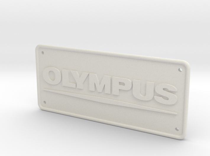 Olympus Camera Patch - Holes 3d printed 