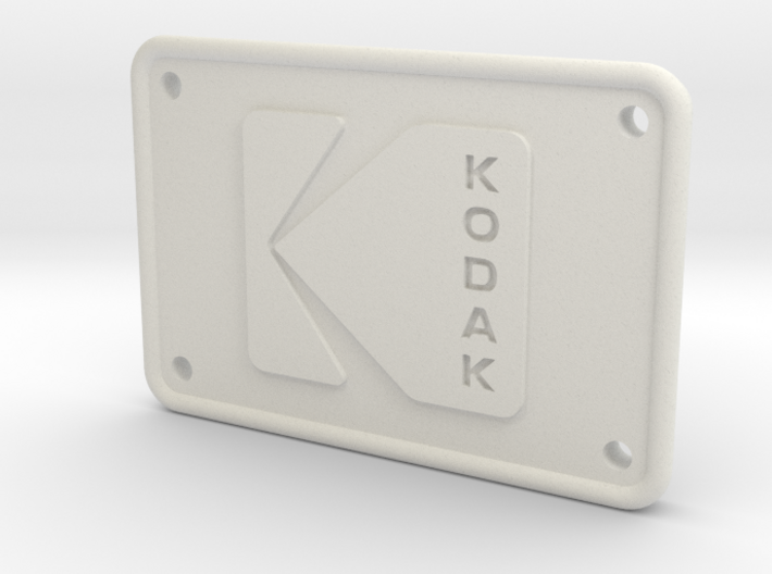 Kodak Logo Patch - Holes 3d printed 