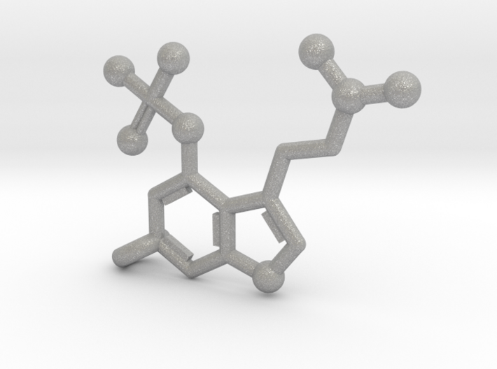 Psilocybin Magic Mushroom Molecule 3d printed
