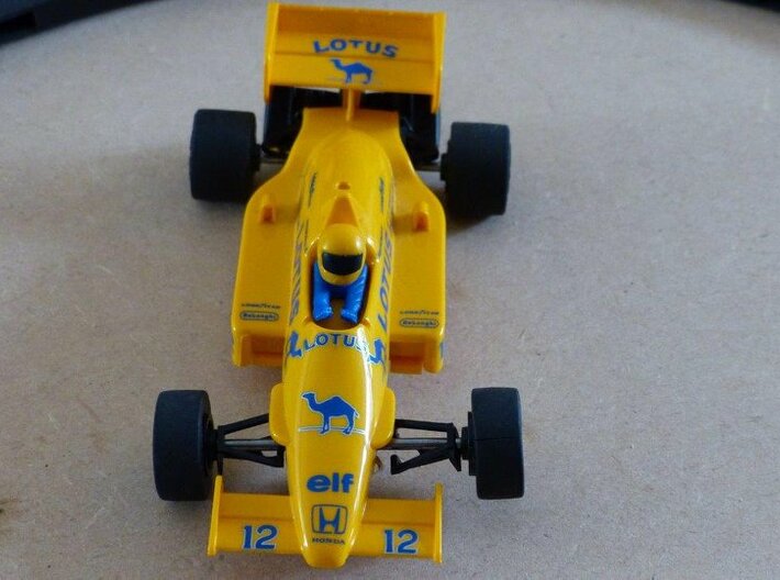 Chassis for Scalextric Lotus 98T& Camel Honda F1 3d printed 
