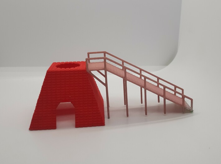 BLAST FURNACE PLATFORM 3d printed SHOWN WITH BLAST FURNACE