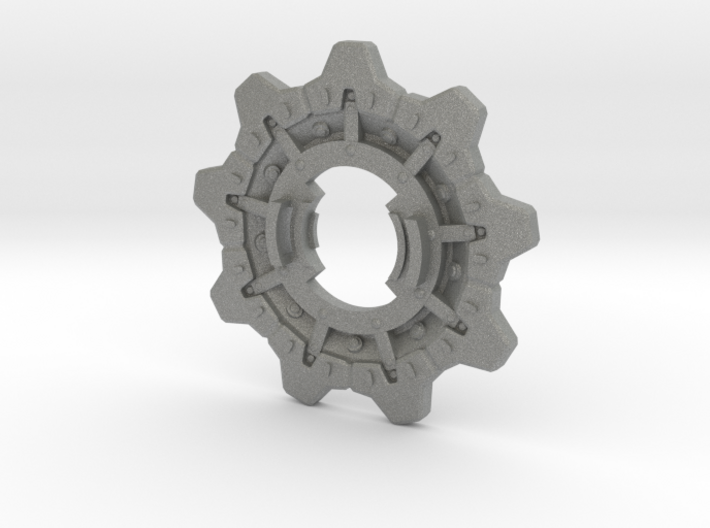 Beyblade Fallout Vault | Custom Attack Ring 3d printed