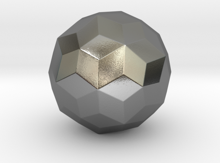 Joined Truncated Icosahedron - 10 mm - Rounded V1 3d printed