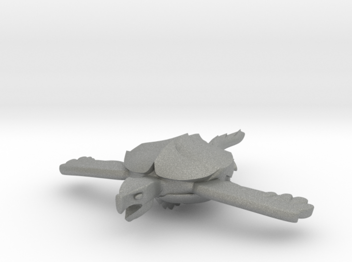 Fleetscale Turtle Space Kaiju 3d printed