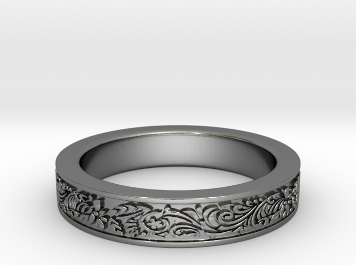 Celtic Wedding Ring 12.5 3d printed
