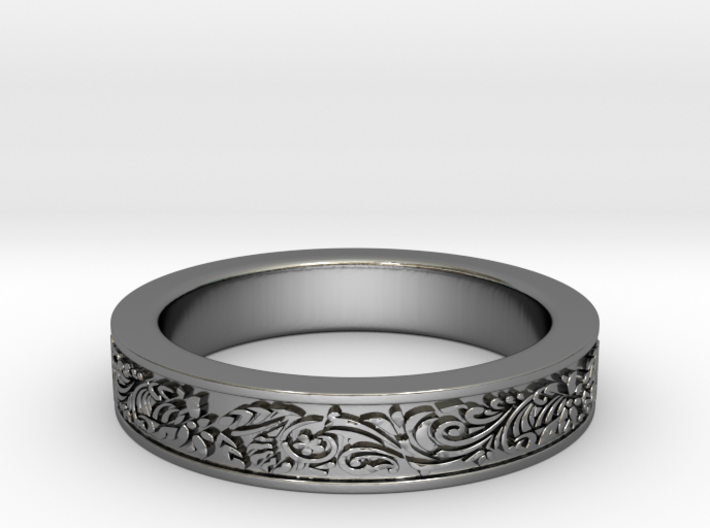 Celtic Wedding Ring 12 3d printed