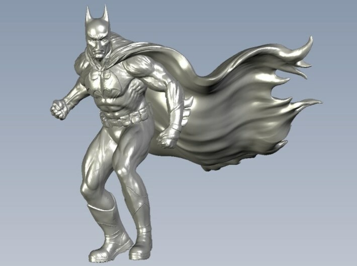 1/87 scale Batman superhero figure 3d printed 