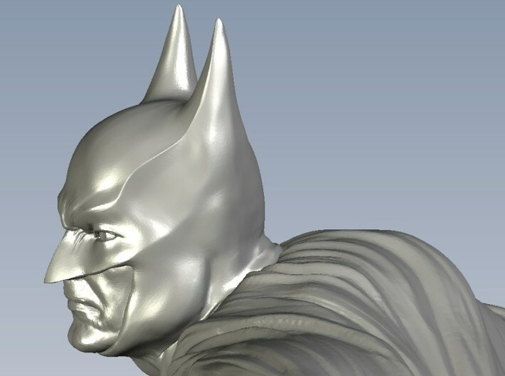 1/87 scale Batman superhero figure 3d printed 
