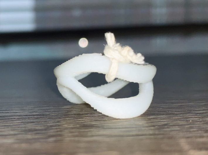 String Theory Ring 3d printed 