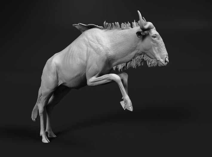Blue Wildebeest 1:12 Leaping Female 1 3d printed