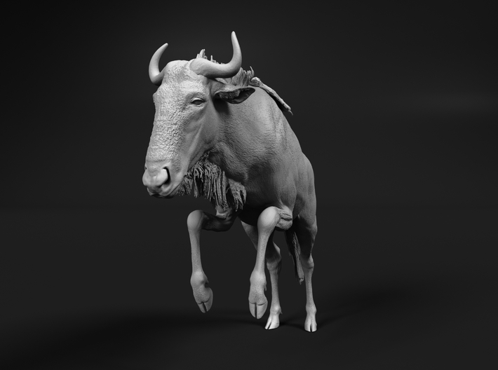 Blue Wildebeest 1:15 Leaping Female 2 3d printed 