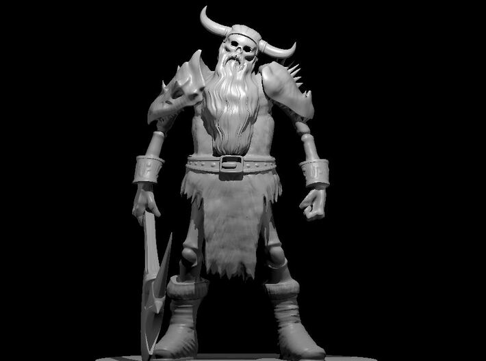 Frost Giant Skeleton 3d printed