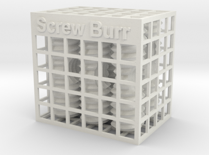 Screw Burr 3d printed 