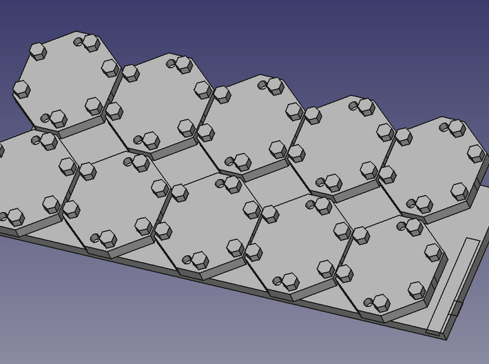 1/35th scale M48A3 Patton trailing idler cover cap 3d printed 