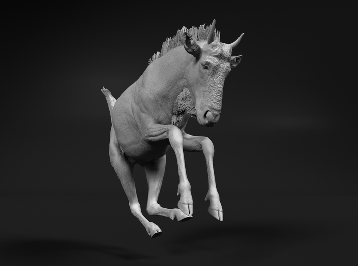 Blue Wildebeest 1:12 Leaping Juvenile 3d printed