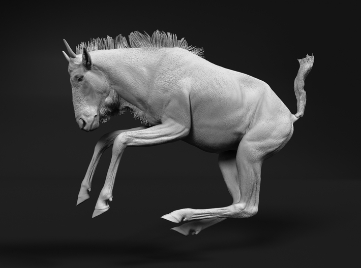 Blue Wildebeest 1:35 Leaping Juvenile 3d printed 