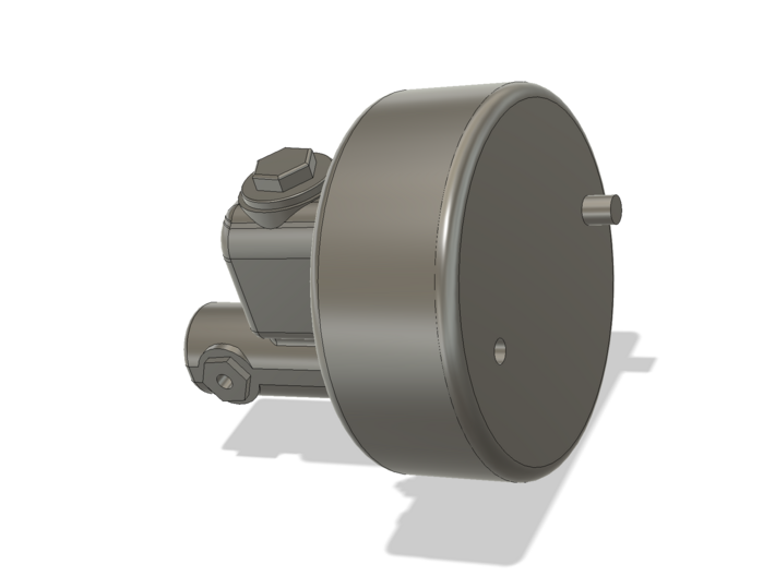 eaglemoss Ecto-1 Master cylinder brake booster 1:8 3d printed 