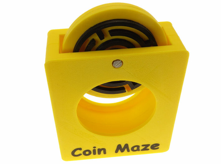 Coin Maze 3d printed 